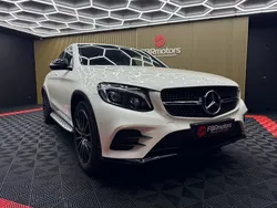 Branco Usado 2017 Mercedes GLC250 AMG line Coupé | € 39.990 (Preço justo)
