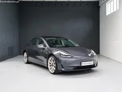 Cinza Usado 2019 Tesla Model 3 Long Range Sedan | € 24.990 (Bom preço)