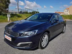 Azul Usado 2017 Peugeot 508 | € 13.850 (Bom preço)