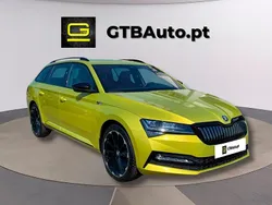 Amarelo Usado 2022 Skoda Superb SportLine Carrinha | € 37.499 (Caro)