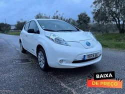 Branco Usado 2016 Nissan Leaf Visia Citadino | € 9.900