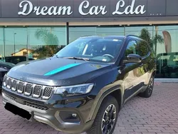 Preto Usado 2022 Jeep Compass SUV | € 27.750 (Preço elevado)