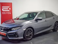 Cinza Usado 2021 Honda Civic Elegance Sedan | € 23.900 (Preço justo)