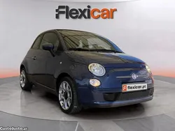 Azul Usado 2011 Fiat 500C Lounge Cabrios | € 8.990 (Preço justo)