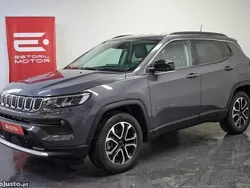 Cinza Usado 2022 Jeep Compass Limited SUV | € 28.450