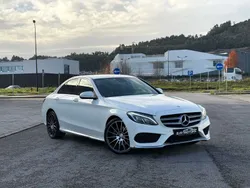 Branco Usado 2014 Mercedes C220 AMG line Sedan | € 21.900
