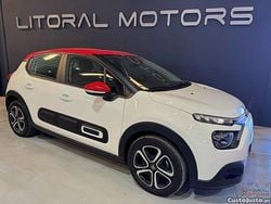 Branco Usado 2022 Citroën C3 PureTech Citadino | € 12.840 (Bom preço)