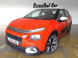 Laranja Usado 2017 Citroën C3 PureTech Citadino | € 11.500 (Preço elevado)