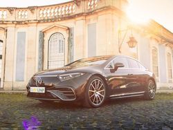 Cinza Usado 2022 Mercedes EQS580 Sedan | € 72.900