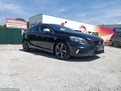 Preto Usado 2015 Volvo V40 R-Design Carrinha | € 13.500 (Preço justo)