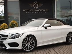 Branco Usado 2017 Mercedes C220 Cabrios | € 31.900