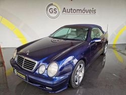 Azul escuro Usado 1999 Mercedes CLK200 Avantgarde Cabrios | € 6.990 (Preço elevado)