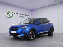 Azul Usado 2021 Peugeot e-2008 GT SUV | € 24.999 (Preço elevado)