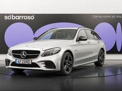 Cinza Usado 2021 Mercedes C300 AMG line Carrinha | € 37.990 (Preço justo)