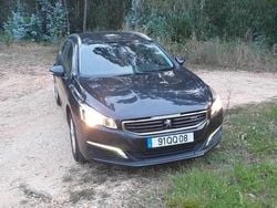 Preto Usado 2015 Peugeot 508 Sedan | € 8.750 (Preço justo)
