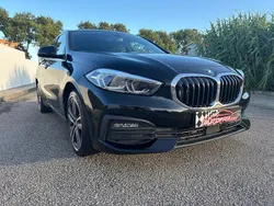 Preto Usado 2020 BMW 116 Sport Line Citadino | € 18.900 (Preço justo)