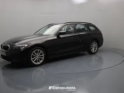 Preto Usado 2020 BMW 318 Carrinha | € 26.990 (Preço justo)