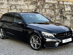 Preto Usado 2017 Mercedes C220 AMG line Carrinha | € 23.990
