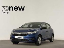 Azul Usado 2024 Dacia Sandero Essentiel | € 16.490 (Preço justo)