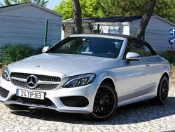Cinzento Usado 2017 Mercedes C250 Cabrios | € 35.000 (Preço elevado)