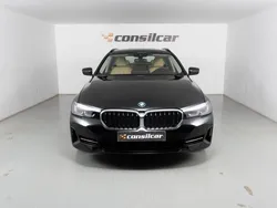 Preto Usado 2022 BMW 520 Luxury Line Carrinha | € 37.890