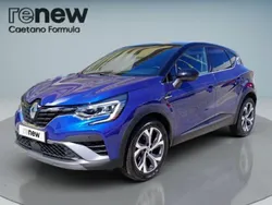 Pintura metalizada cinzento cassiopeia / tejadilho preto estrela Usado 2022 Renault Captur RS Line SUV | € 21.000 (Preço justo)
