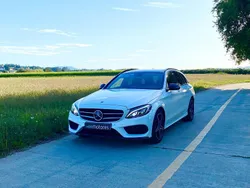 Branco Usado 2017 Mercedes C250 AMG line Carrinha | € 23.900