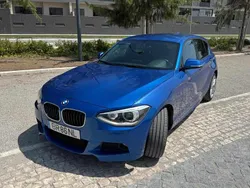 Azul Usado 2015 BMW 116 Citadino | € 11.990