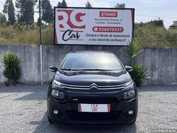 Preto Usado 2017 Citroën C3 Attraction Citadino | € 11.000 (Preço elevado)