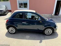 Azul Usado 2020 Fiat 500C Lounge Cabrios | € 12.990 (Preço justo)