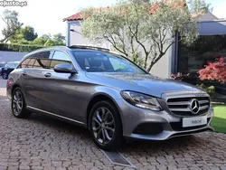Cinza Usado 2015 Mercedes C200 Avantgarde | € 17.950 (Preço justo)