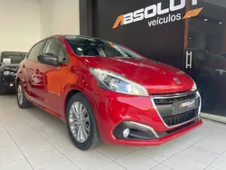 Vermelho Usado 2018 Peugeot 208 Signature Sky Citadino | € 13.490 (Preço justo)