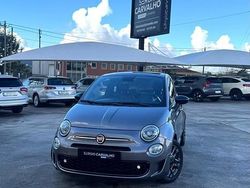 Cinza Usado 2021 Fiat 500 Sport | € 12.900 (Preço elevado)