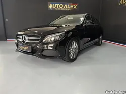 Preto Usado 2016 Mercedes C200 Avantgarde Carrinha | € 18.000 (Preço justo)