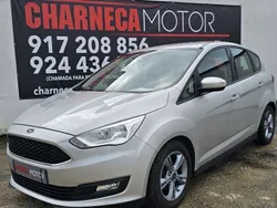 Cinza Usado 2018 Ford C-MAX Titanium S Monovolume | € 15.750 (Preço elevado)