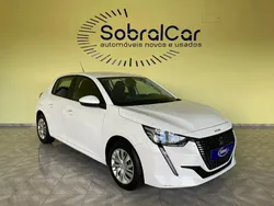 Branco Usado 2021 Peugeot 208 Active Citadino | € 15.000 (Preço justo)