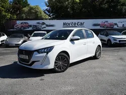 Branco Usado 2021 Peugeot 208 Active Citadino | € 11.500 (Bom preço)