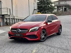 Vermelho Usado 2015 Mercedes A200 AMG line Citadino | € 18.500 (Preço justo)
