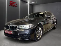 Preto Usado 2020 BMW 520 Carrinha | € 36.480 (Preço justo)