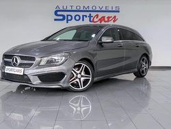 Cinza Usado 2016 Mercedes CLA200 Shooting Brake AMG line Carrinha | € 22.450