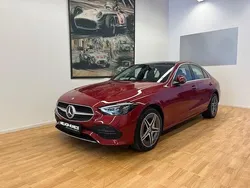Vermelho Usado 2024 Mercedes C300 AMG line Sedan | € 49.500 (Super Preço)