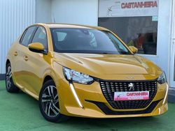 Amarelo Usado 2019 Peugeot 208 Allure Citadino | € 12.900 (Preço justo)