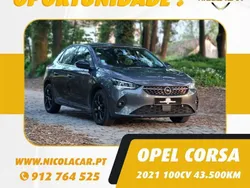 Cinza Usado 2021 Opel Corsa | € 17.990 (Preço justo)