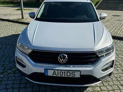 Cinzento Usado 2021 VW T-Roc SUV | € 19.500 (Preço justo)