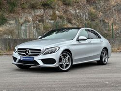 Cinza Usado 2014 Mercedes C250 AMG line Sedan | € 26.990