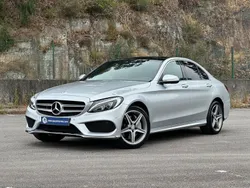 Cinza Usado 2014 Mercedes C250 AMG line Sedan | € 26.990