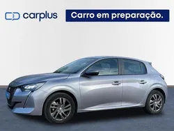 Cinza Usado 2021 Peugeot 208 Active Citadino | € 15.500 (Preço justo)