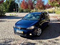 Azul Usado 2013 VW Golf VI Carrinha | € 4.850 (Preço elevado)