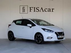 Branco Usado 2022 Nissan Micra Acenta Citadino | € 14.900 (Bom preço)