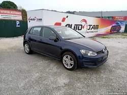 Azul Usado 2015 VW Golf VII Trendline Citadino | € 11.750 (Bom preço)